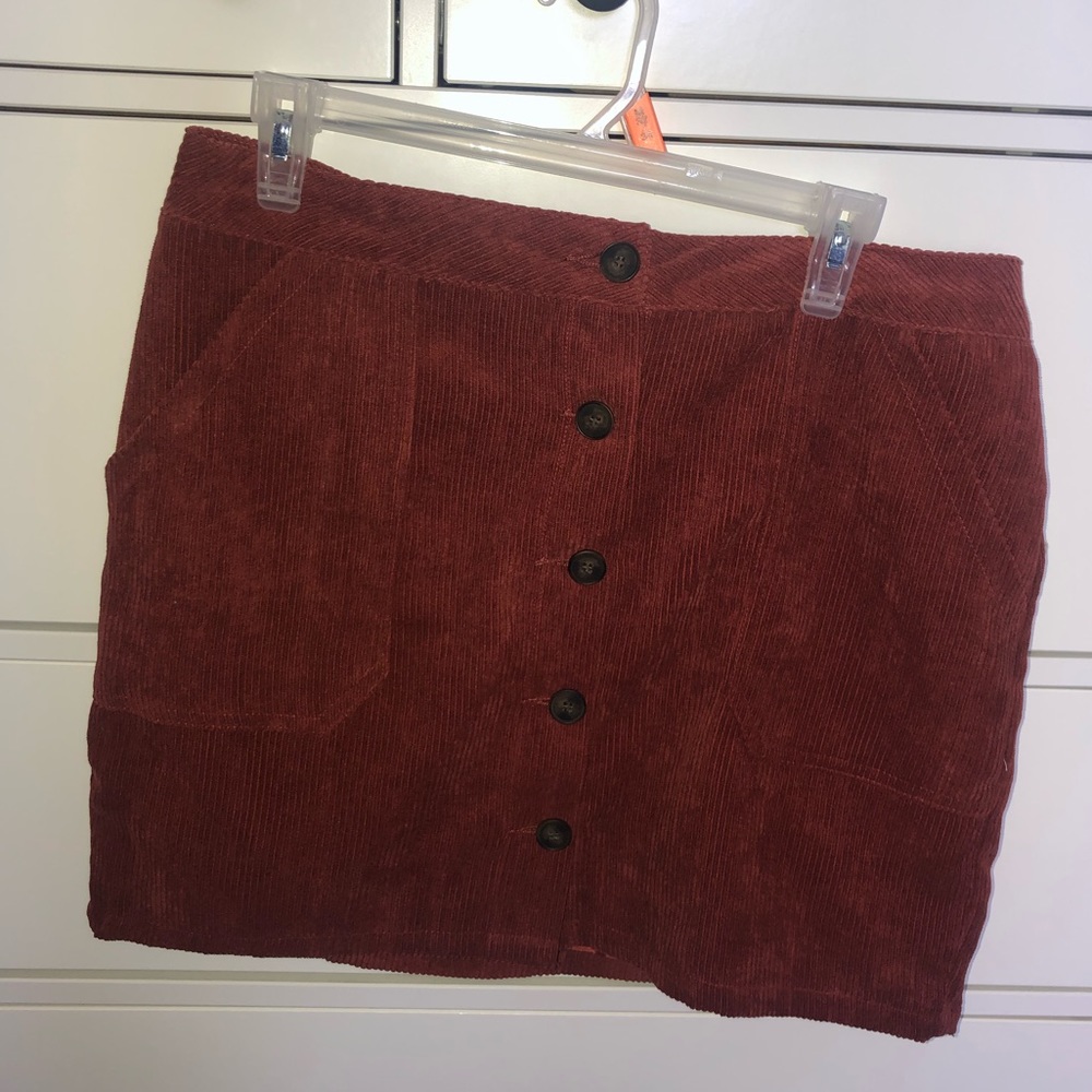 Corduroy Skirt
